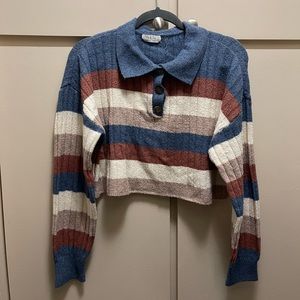 SOLD 🫶 Jolie & Joy cropped sweater (large)